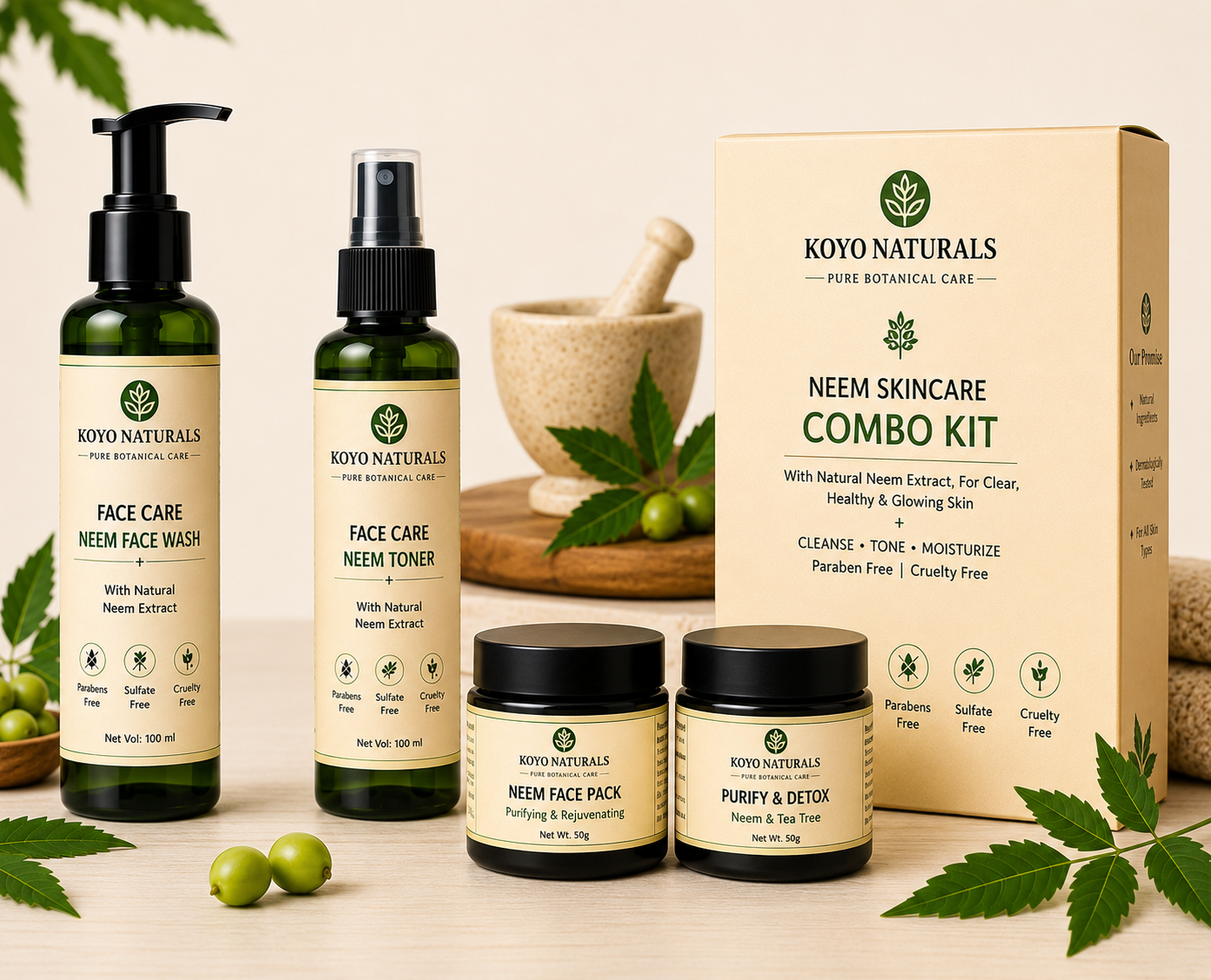 Koyo Naturals Neem Glow Kit