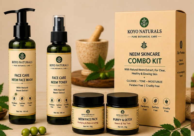 Koyo Naturals Neem Glow Kit - Image 2